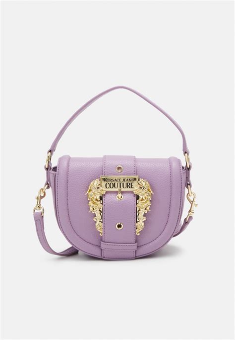 versace jeans couture lilac bag